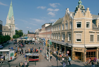 La ville de Kristiansand
