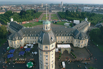 La ville de Karlsruhe