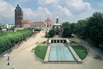 La ville de Darmstadt