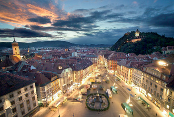 La ville de Graz