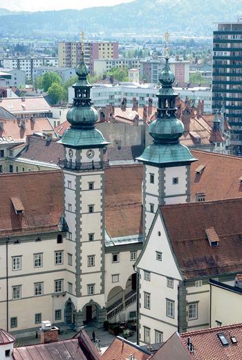 La ville de Klagenfurt