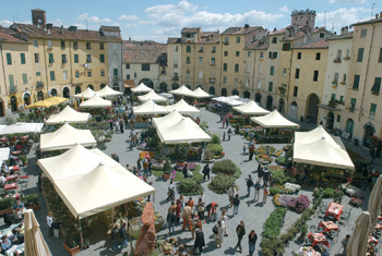 La ville de Lucques
