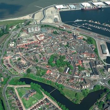 La ville de Delfzijl