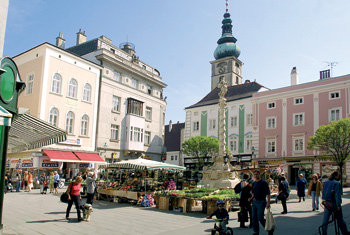 La ville de Sankt Pölten