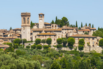 La ville de Corciano