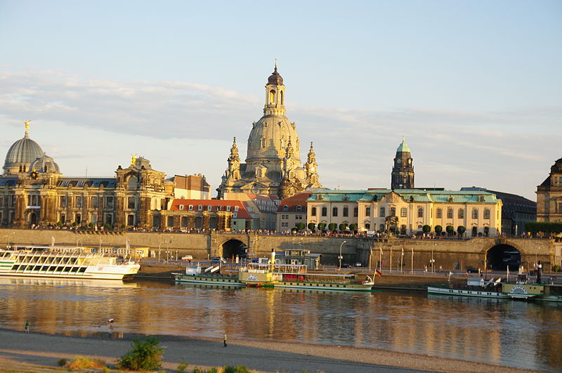 The Dresden town