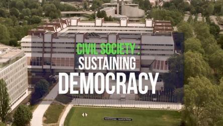 Awareness raising video "Civil Society: Sustaining Democracy"