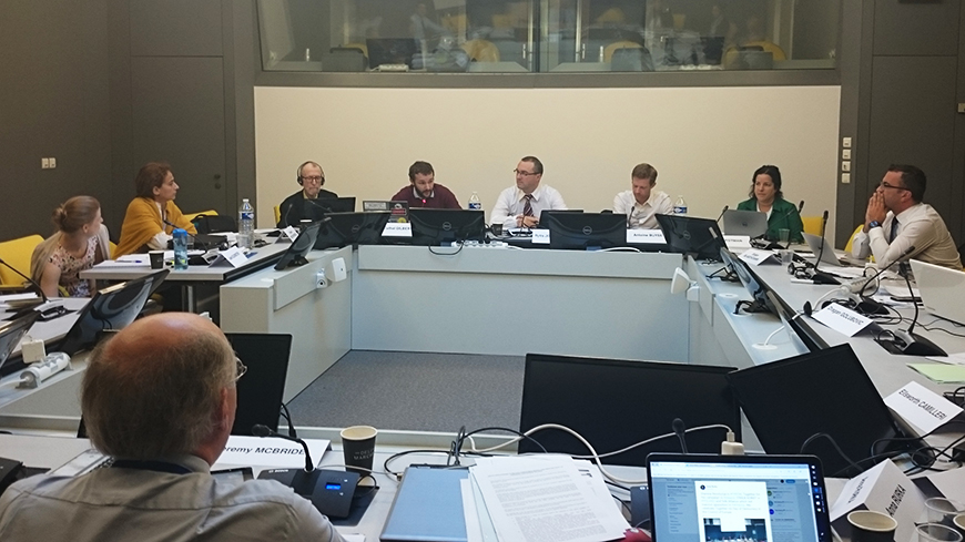 Conseil d'experts sur le droit en matière d'ONG: nouvelle composition (2018-2021) et première réunion