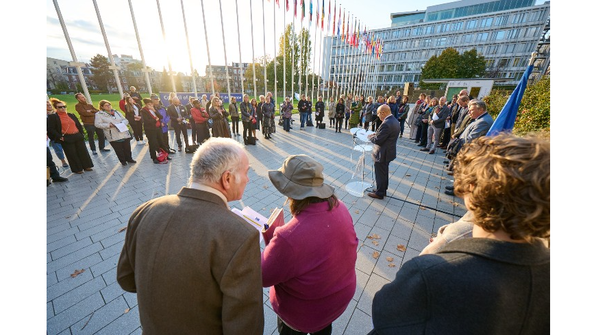 International Day for the Eradication of Poverty: Conference of INGOs ceremony