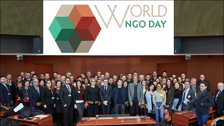 Council of Europe celebrates the World NGO Day