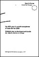 Les défis pour la société européenne à l’aube de l’an 2000 : stratégies pour un développement durable des régions urbaines en Europe (Oslo, Norvège, 6-7 septembre 1994)