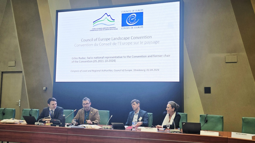La Convention sur le paysage en focus lors de la 50ème session du Congrès des pouvoirs locaux et régionaux