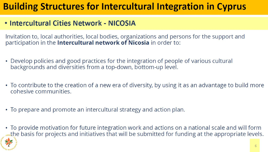 First meetings for the intercultural network for the Nicosia region