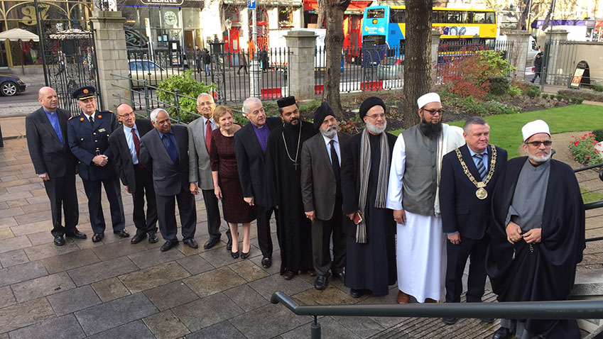 Lancement de la Charte interreligieuse de Dublin