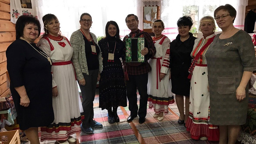 Visit of a school during the ICC experts’ visits to Izhevsk