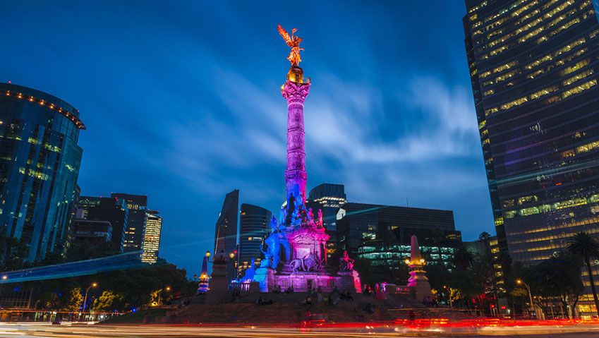 Mexico City : from 