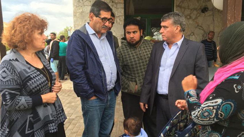 The Municipality of Patras supports refugees at Myrsini centre in Elia prefecture