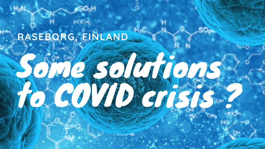 Raseborg, Finlande, teste des solutions à la crise du Covid