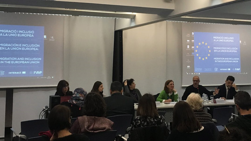 Présentation des Cités interculturelles lors du Séminaire sur les migrations et l’inclusion dans l’Union européenne