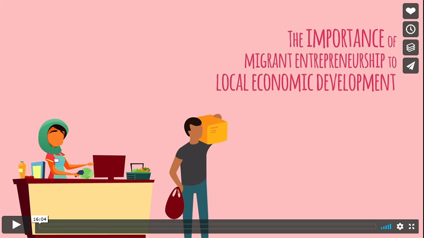 L'importance de l'esprit d'entreprise des migrants pour le développement local