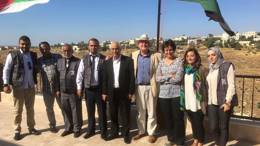 L'équipe ICC en visite dans la commune de Wasitiyah
