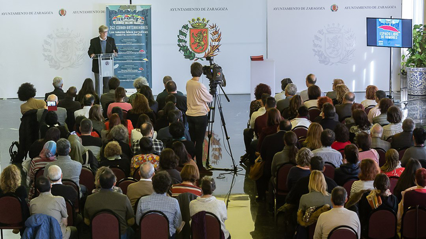 More than fifty entities set up an anti-rumor Alliance to stop racism and xenophobia in Zaragoza