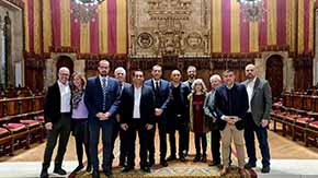 Visite d'étude interculturelle de maires chypriotes à Barcelone et Santa Coloma de Gramenet
