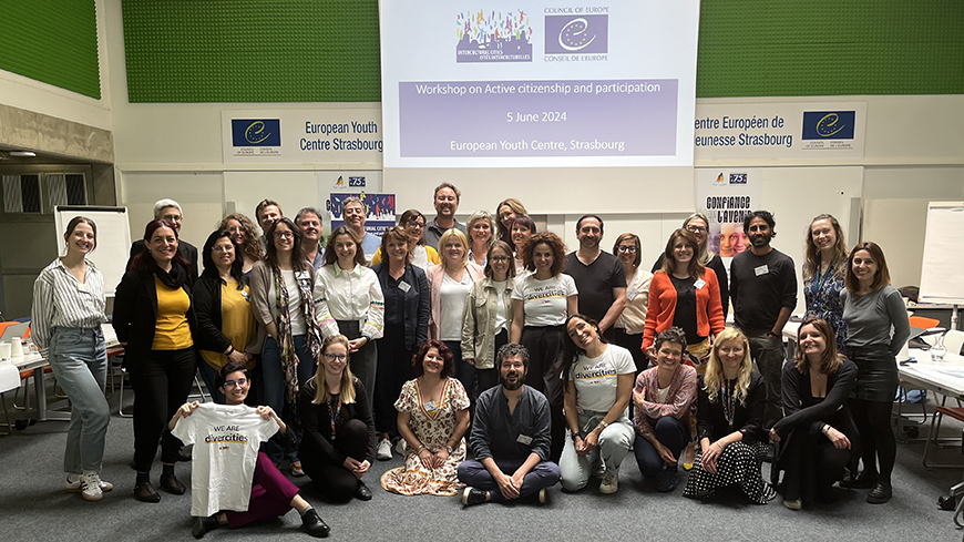 Workshop on active citizenship and participation