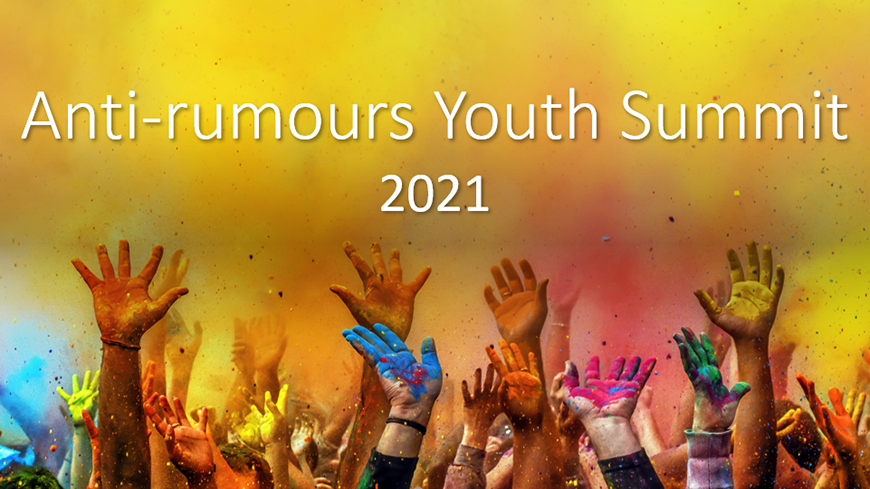 2021 Antirumours Youth Summit. Let’s go global!