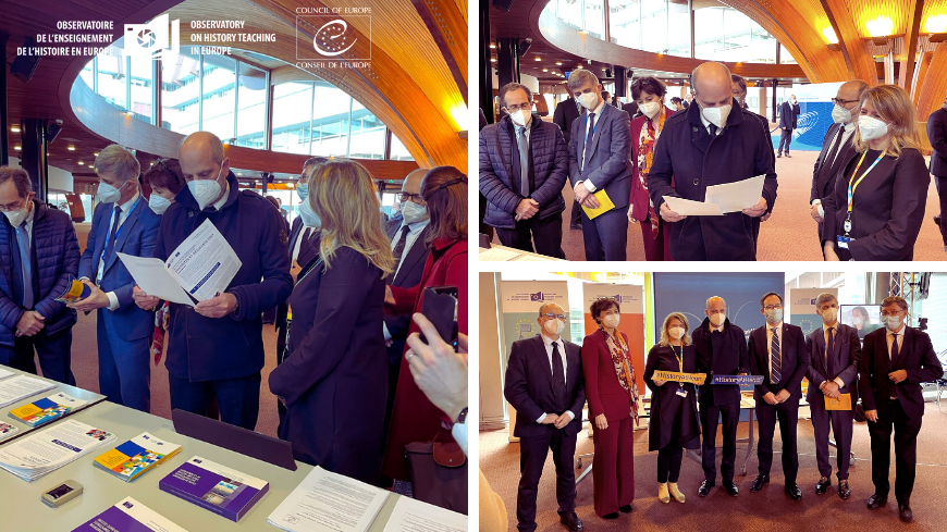 OHTE welcomes French Minister of Education, Youth and Sport during PACE plenary session