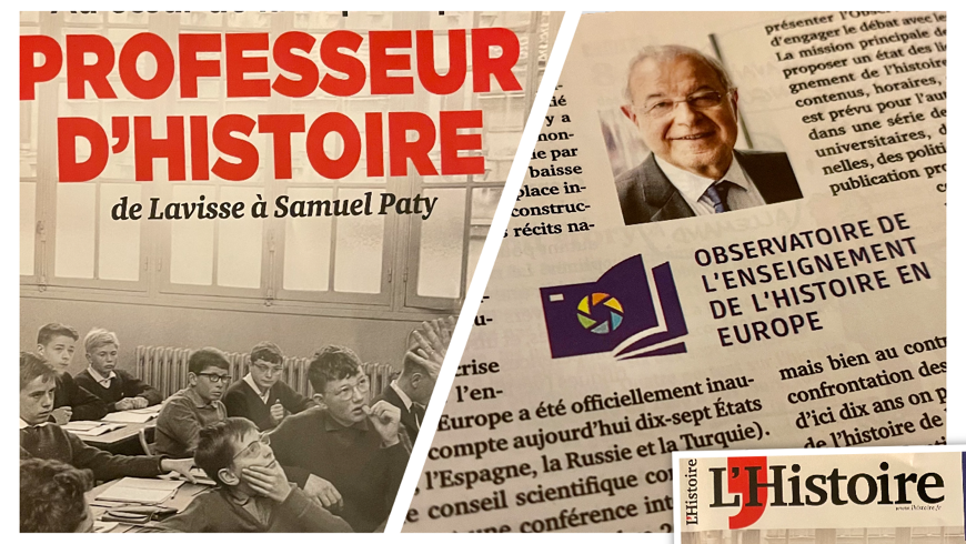 The Observatory in the spotlight in the latest issue of the magazine L'Histoire