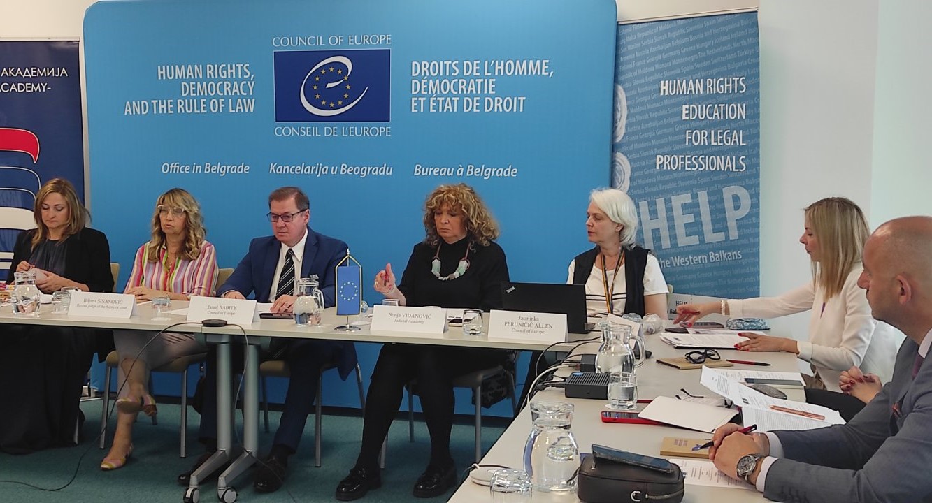 HELP course equips Serbian legal professional to combat trafficking in human beings and support victims