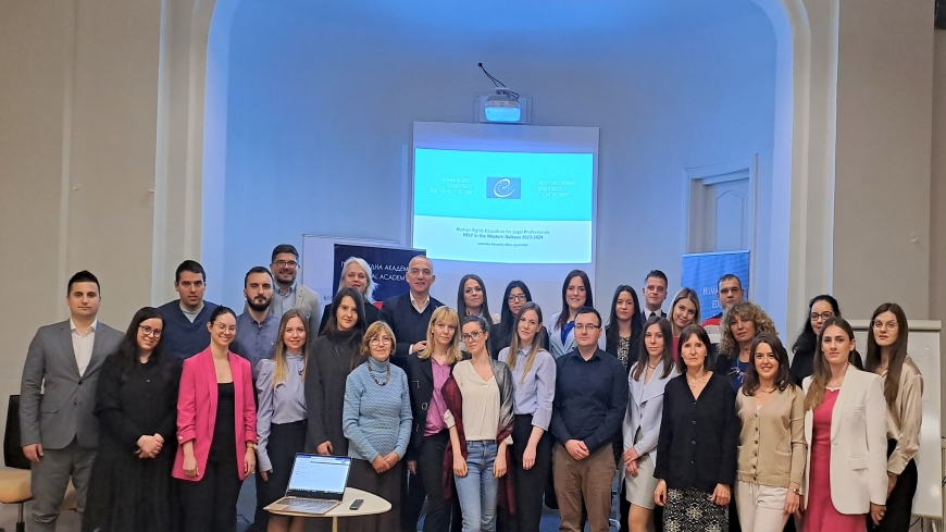 More than 40 candidate judges and prosecutors in Serbia applied for the HELP course on Property Rights
