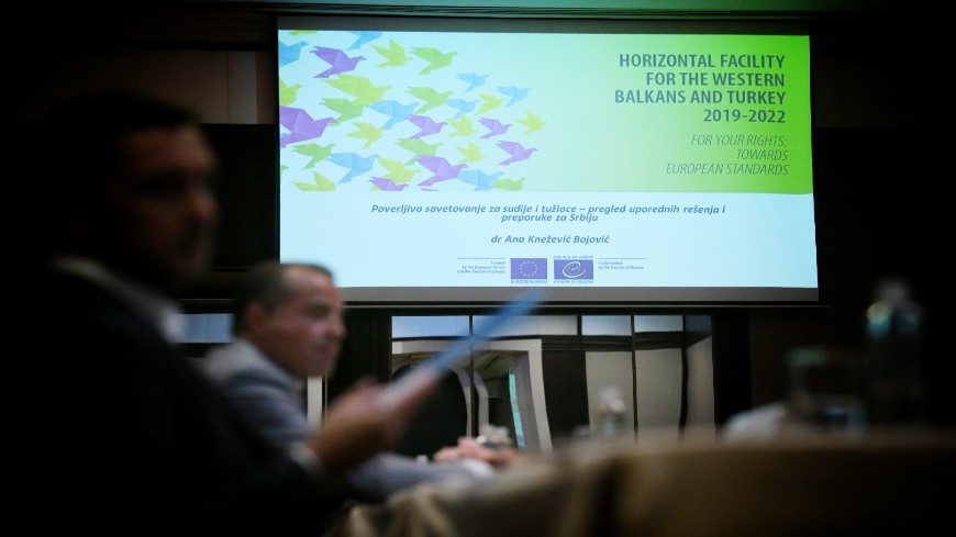 Comparative analysis on confidential counselling for judges and for public prosecutors presented to the Serbian judiciary - Vimarsana News