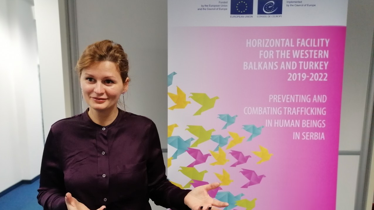 Strengthening support and services for the victims of trafficking in human beings in Serbia