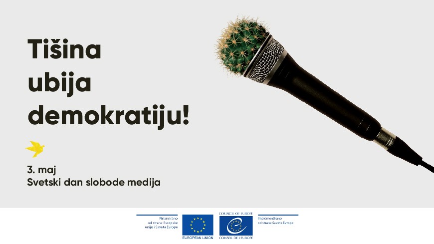 Silence kills the democracy – marking the World Press Freedom Day - 3 May