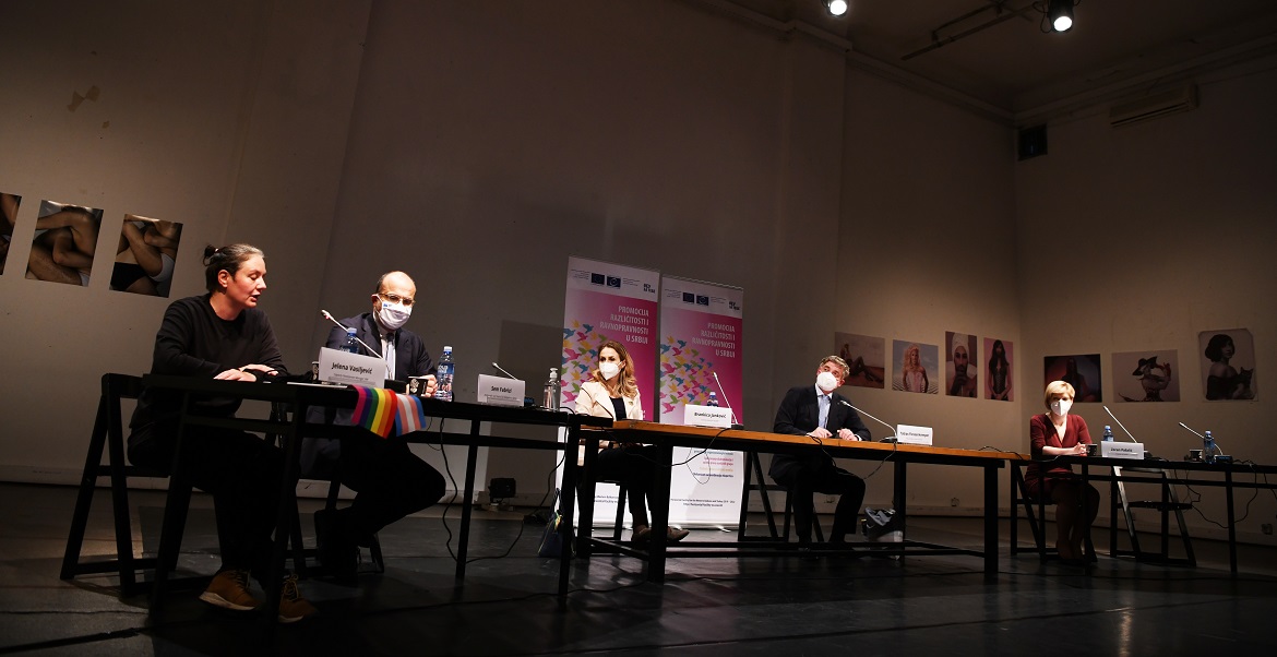 Marking International Day Against Homophobia, Transphobia and Biphobia in Serbia: Art Promoting Diversity