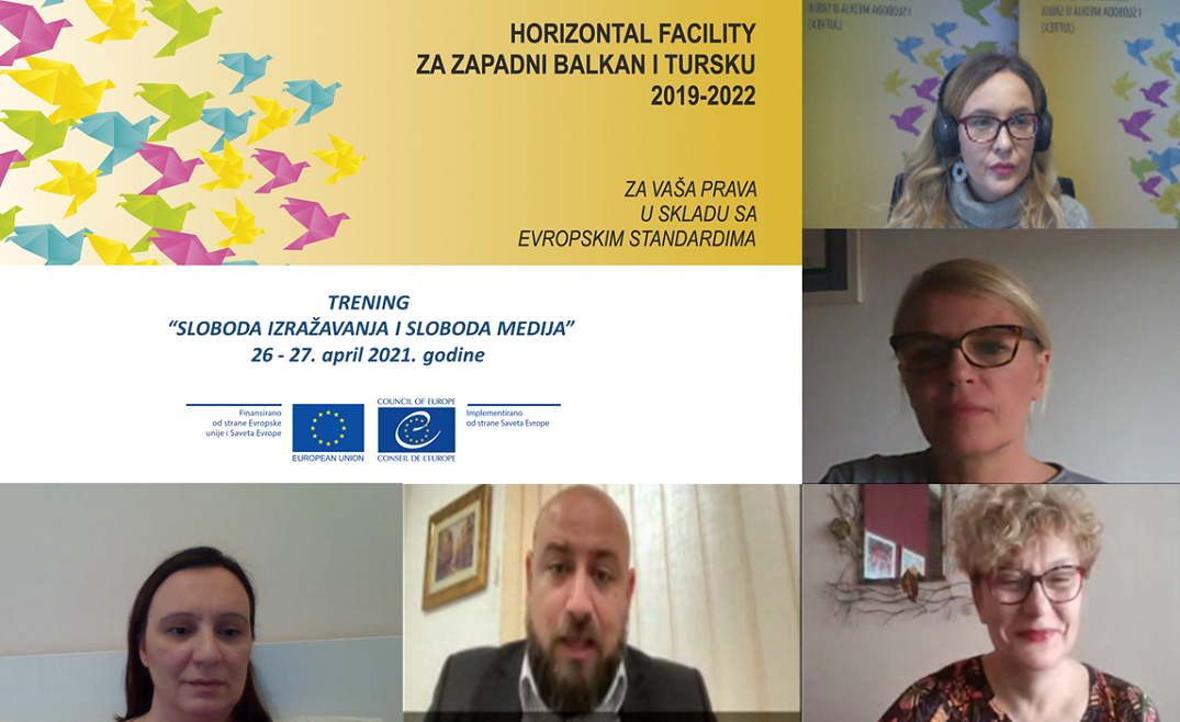 Trening za advokate u Srbiji o slobodi izražavanja