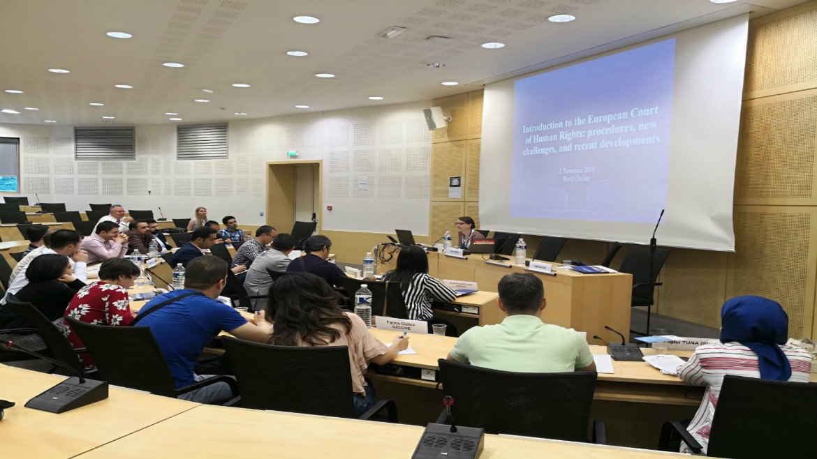 Study Visit of a Delegation of the Constitutional Court of Turkey to the Council of Europe and the European Court of Human Rights
