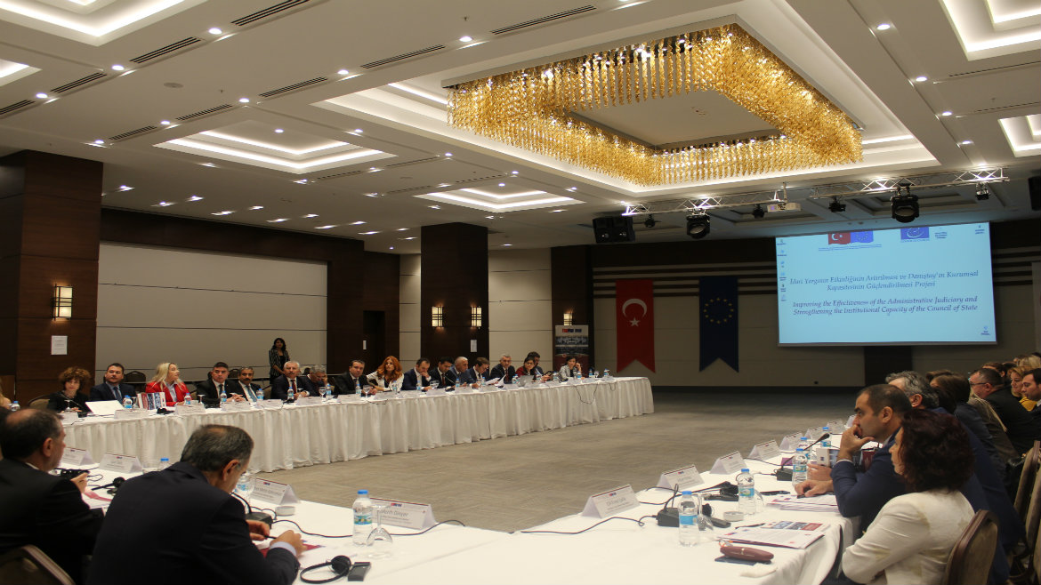 “Mevcut İdari Yargı Sisteminin Derinlemesine İncelenmesi Birinci Hazırlık Toplantısı” Ankara’da Yapıldı