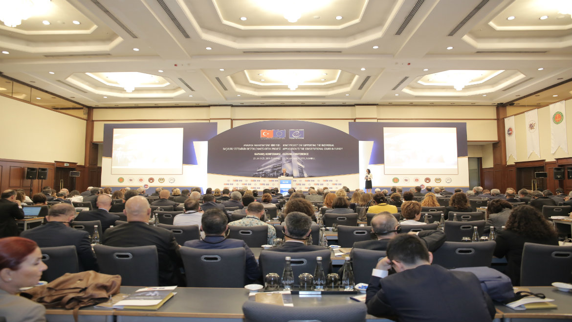 Effective remedies for human rights in Turkey: international conference marks 7th anniversary of constitutional complaint mechanism