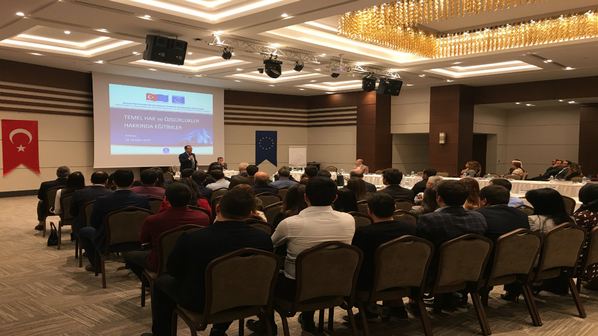Launch of in-service training for Turkish judges and prosecutors
