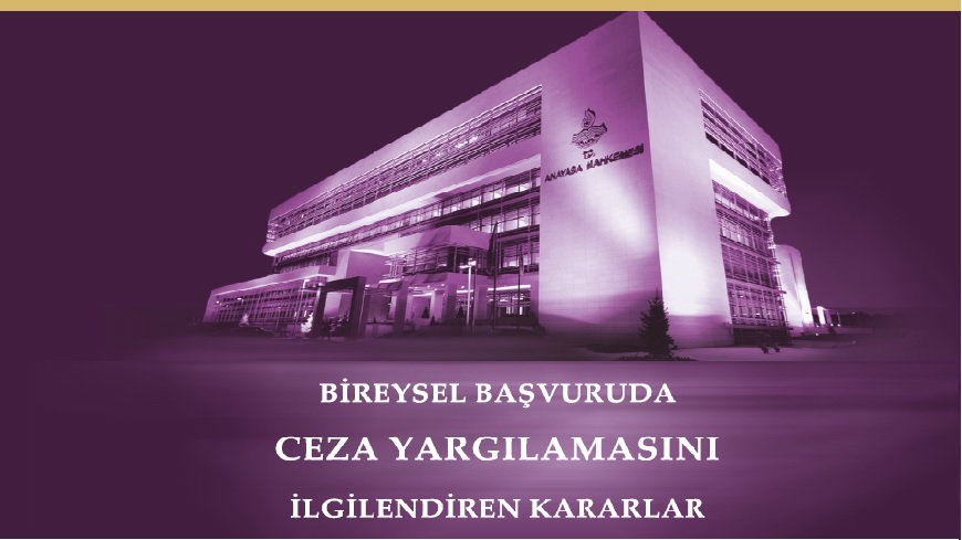 The book titled “Individual Application Judgments related to Criminal Judiciary” was published
