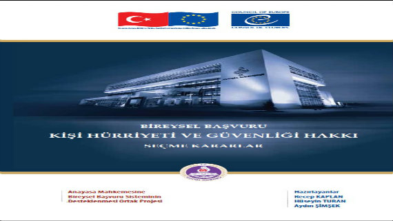 Joint Project on Supporting the Individual Application to the Constitutional Court in Turkey
