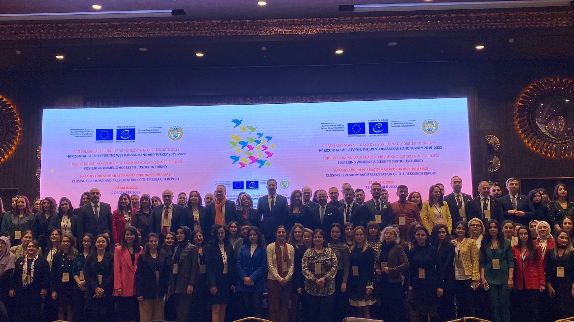 Research report on women's access to justice in Türkiye presented at closing ceremony of European Union and Council of Europe joint action