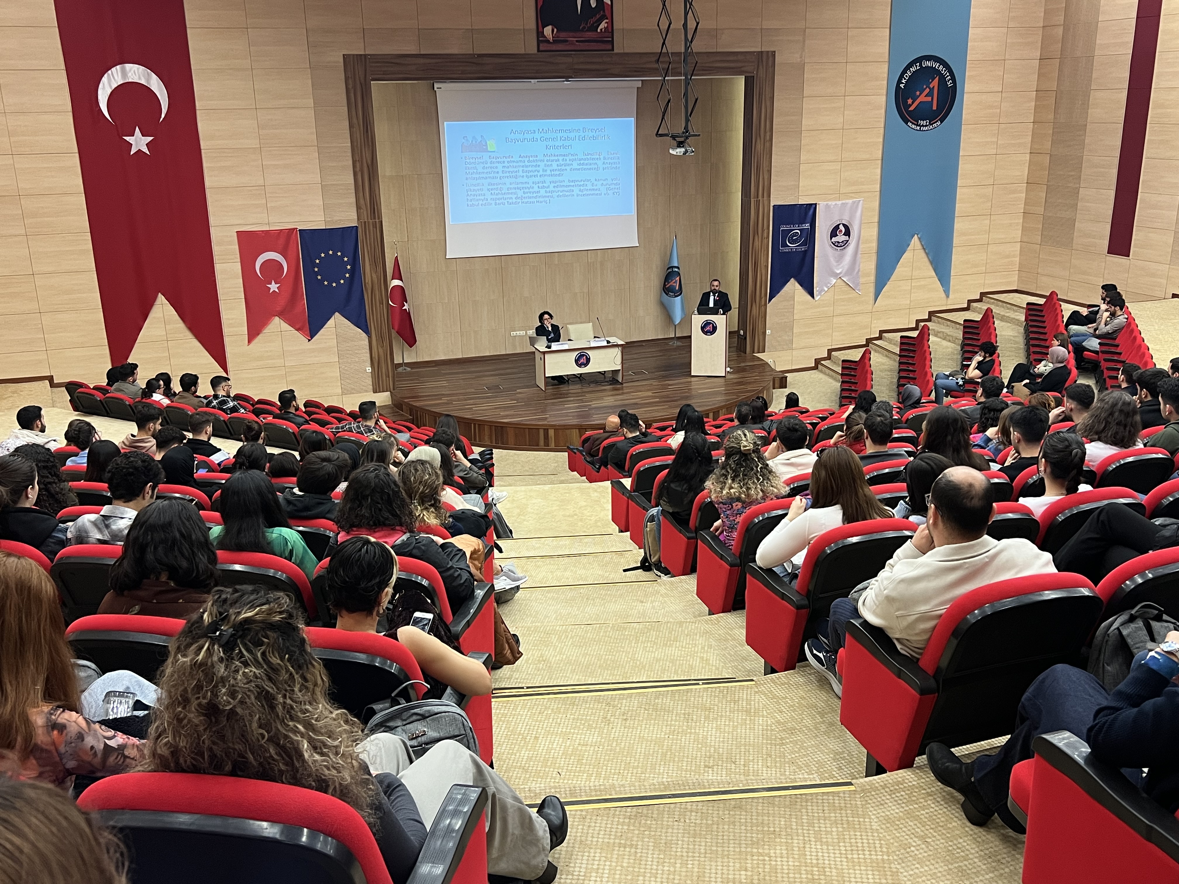 University lecture on ‘Individual Application to the Turkish Constitutional Court’ held in Akdeniz University