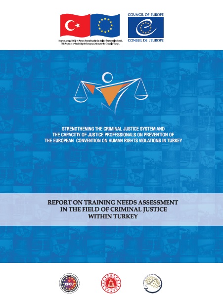 REPORT ON TRAINING NEEDS ASSESSMENT IN THE FIELD OF CRIMINAL JUSTICE WITHIN TURKEY
