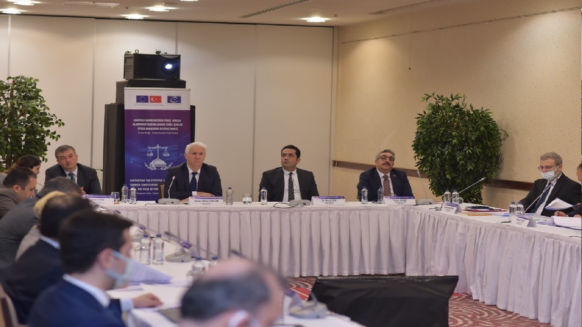 The EU-CoE Joint Project on ‘Supporting the Effective Implementation of Turkish Constitutional Court Judgments in the Field of Fundamental Rights’ held its First Roundtable Meeting on 7 February 2022
