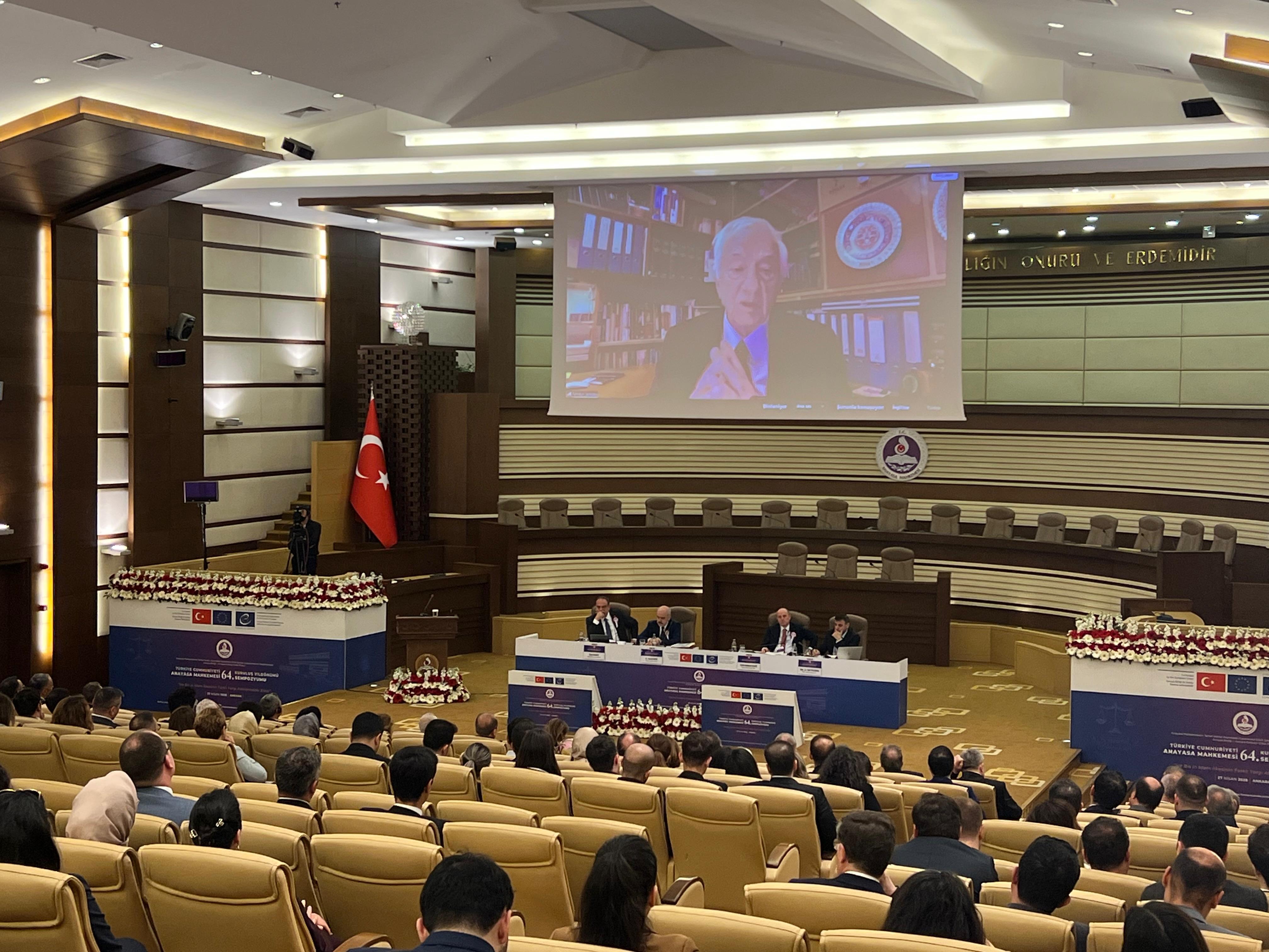Anayasa Mahkemesi, 64. Kuruluş Yıl Dönümünü Ne Bis in Idem İlkesi Üzerine Düzenlenen Sempozyumla Kutladı