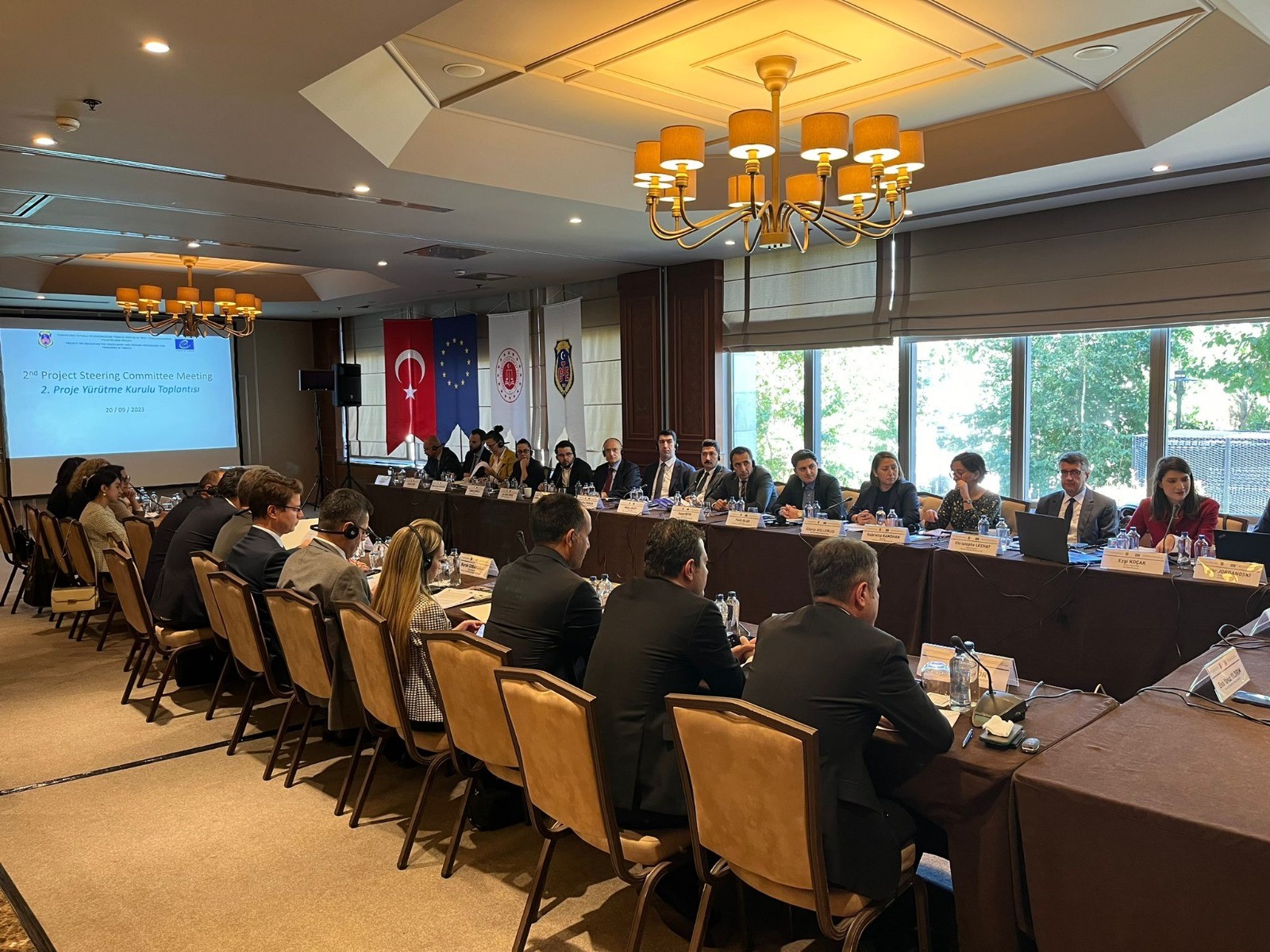 Türkiye'deki ceza infaz kurumlarında disiplin ve ödüllendirme uygulamalarına ilişkin mevzuat değişikliğine yönelik ihtiyaç Proje Yürütme Kurulu toplantısında teyit edildi